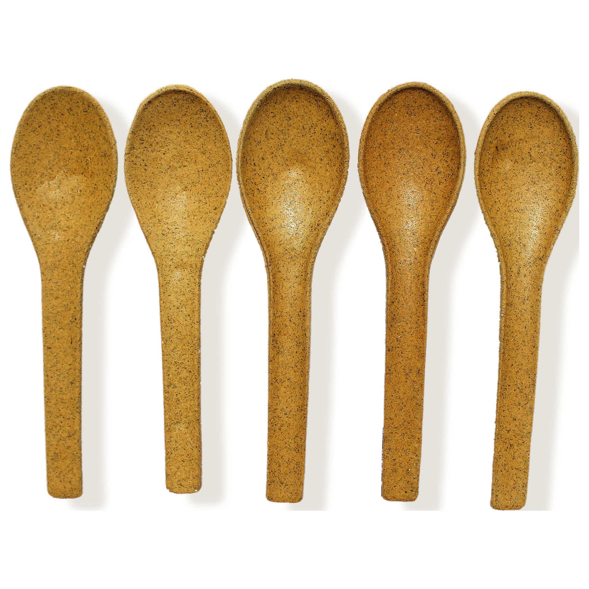 Spinach Strength Edible Spoons,Pack of 200 Spoons KPA Mart